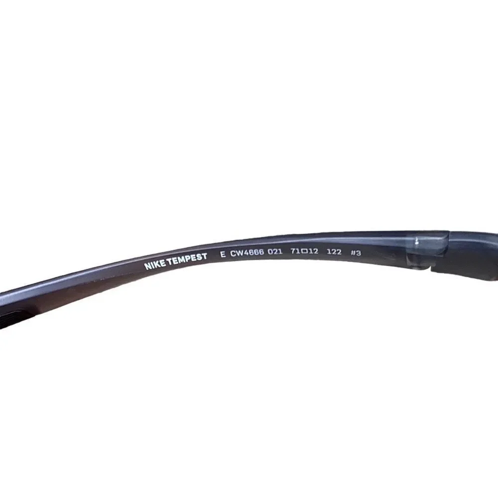 NIKE NEW TEMPEST 71 MM RECTANGLE SUNGLASSES UNISEX MT DK GRAY/ROAD TINT